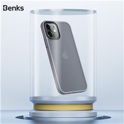 Benks Hybrid PC+TPU case for iPhone 12 mini 5.4" Grey