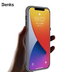 Benks Hybrid PC+TPU case for iPhone 12 mini 5.4" Grey