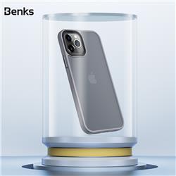 Benks Hybrid PC+TPU case for iPhone 12 pro max  6.7" Grey