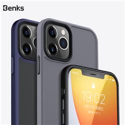 Benks Hybrid PC+TPU case for iPhone 12 pro max  6.7" Grey