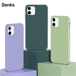 Benks Painting TPU case for iPhone 12 6.1 Dark green