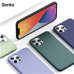 Benks Painting TPU case for iPhone12 pro max  6.7" Blue