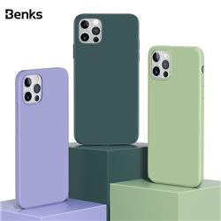 Benks Painting TPU case for iPhone12 pro max  6.7" Blue