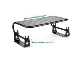 ALLSOP Metal Art Accessory, Monitor Stand Risers - Pearl Black