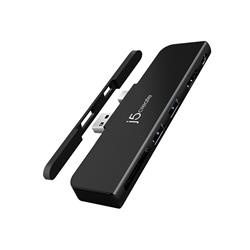 j5createUltraDrive 6 in 1 Mini Dock for Surface Pro