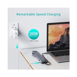 Choetech 11-in-1 USB-C 100W 5Gbps Dual Display Docking Station