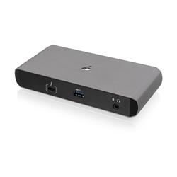 IOGEAR Quantum Dual Mode Thunderbolt 3 Dock Pro - 60 W - USB Type C - 5 x USB Ports - USB Type-C - Network (RJ-45) - DisplayPor