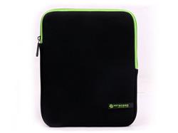 MIRACASE Bubble Protective Sleeve for 10.1" Tablets, Black with Green