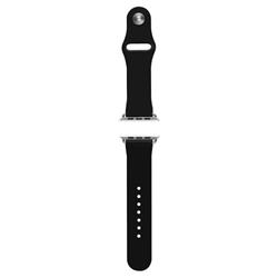 BENKS Colorful Sport Strap with Buckle for Apple Watch (38mm), Black