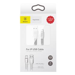 BASEUS Tough Series Cable USB For IP 2A 1M White