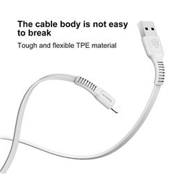 BASEUS Tough Series Cable USB For IP 2A 1M White