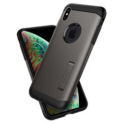 Spigen Slim Armor for iPhone XS - Gunmetal