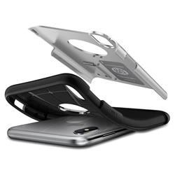 Étui SPIGEN Slim Armor pour iPhone XR - Argent Satiné