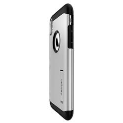Étui SPIGEN Slim Armor pour iPhone XR - Argent Satiné