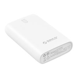 ORICO 6000mAh Power Bank for Smart Phone, White