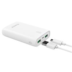 ORICO 6000mAh Power Bank for Smart Phone, White