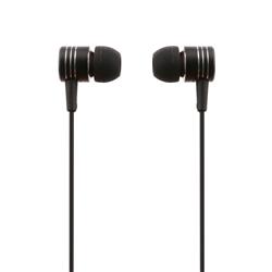 iCAN 3.5mm Stereo Ear Buds with Mic, Black