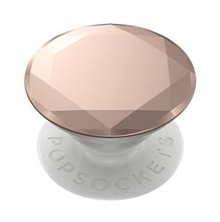 POPSOCKETS PopGrip Swappable Grip, Metallic Diamond Rose Gold