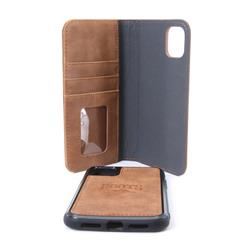 ROOTS 2-IN-1 Folio Case XR/11 Brown