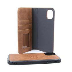 ROOTS 2-IN-1 Folio Case XR/11 Brown