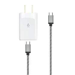 LBT 18W PD Charger Samsung  W/ 5 ft Knitted Type C to C Cable