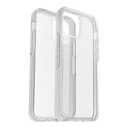 OB Symmetry Clear Protective Case Silver Flake for iPhone 12/12