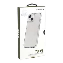 iPhone 14 - TUFF8 Rugged Case (Clear)