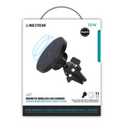 LBT Mag Stream Auto 15W Wireless Car Charger /w Mount