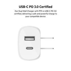 Belkin 37W Dual Wall Charger with PPS