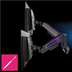MSI Heavy Duty Dual Monitor Stand Arms - MPG MT201DR V2 -