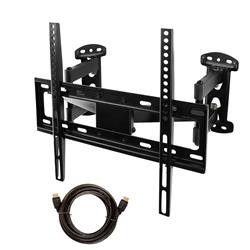 Mount-It! MI-4481 Full Motion Corner TV Wall Mount, fits TVs with VESA pattern from 100x100mm to 400x400mm, screens up to 48", 