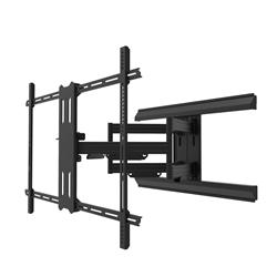 Kanto PMX800 Pro Series Full Motion TV Wall Mount with Adjustable Horizontal Offset for 55" - 120" TVs-Black