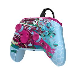 Manette filaire avancée PDP REMATCH GLOW : Android Dreams / Xbox et PC