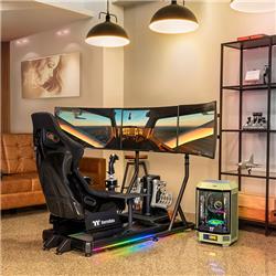 Thermaltake - Cockpit de simulateur de vol GF500 noir
