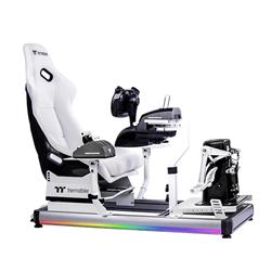 Thermaltake - Cockpit de simulateur de vol GF500 Snow