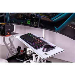 Thermaltake - Keyboard & Mouse Tray - Snow
