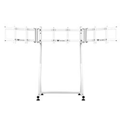Thermaltake - Support triple écran Pro Blanc