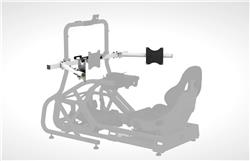 Fanatec - GT Cockpit Triple Monitor Expansion Kit (White)