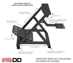 NEXT LEVEL RACING Wheel Stand DD for Direct Drive Wheels (NLR-S013)