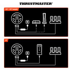 Volant et pédalier de course à retour de force THRUSTMASTER T248R, 3,1