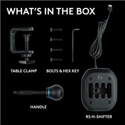 LOGITECH G RS H-SHIFTER - compatible avec PRO, RS50 Racing