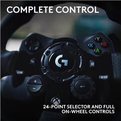LOGITECH (G923) - Volant de course + pédales pour Xbox X|S/PC(Open Box)