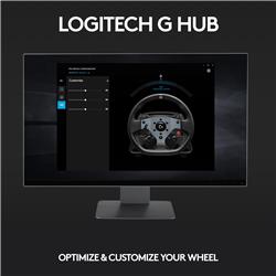 LOGITECH G PRO Racing Wheel for PC, Direct Drive 11 Nm Force, TRUEFORC