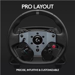 LOGITECH G PRO Racing Wheel for PC, Direct Drive 11 Nm Force, TRUEFORC