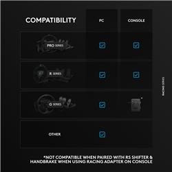 LOGITECH G RS H-SHIFTER - compatible avec PRO, RS50 Racing