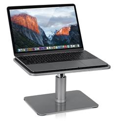 Mount-It! MI-7272 Height Adjustable Laptop & Monitor Stand, fits most laptops from 11" x 15" and monitor screens from 24" - 32"