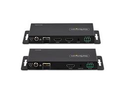Kit d'extension HDMI 4K sur fibre optique StarTech, 4K 60 Hz jusqu'à 1 km (mode unique) ou 300 m (multimode) Fibre optique L...