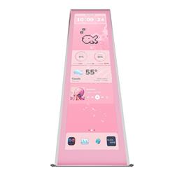 HYTE Kit de mise à niveau d'écran pour Y70 Touch Infinite - Écran tactile 2,5 K pour Y70 - Lait fraise (Rose)