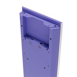 HYTE Kit de mise à niveau d'écran pour Y70 Touch Infinite - Écran tactile 2,5 K pour Y70 - Lait de taro (Violet)