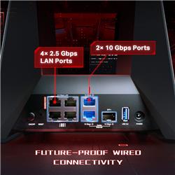 Routeur de jeu Wi-Fi 7 tri-bande BE19000 TP-Link (Archer GE800)